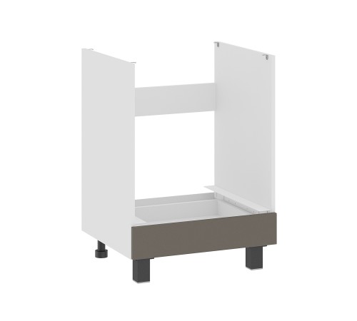 Аурелио Кухонный гарнитур угловой 240х140 см Скрытые «Дорадо», белый/айриш