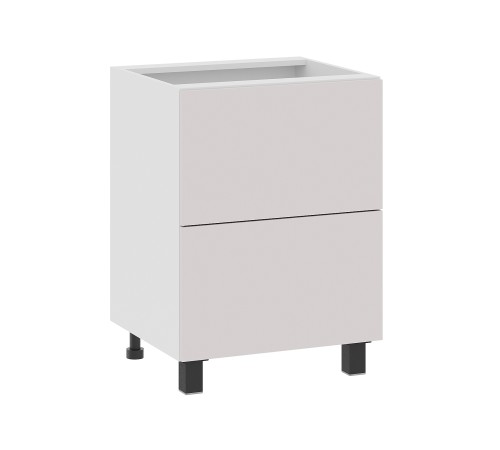 Аурелио Кухонный гарнитур угловой 300х180 см Скрытые «Дорадо», белый/айриш