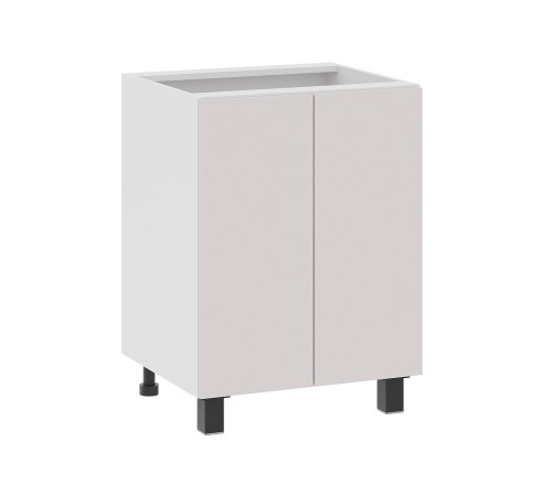 Аурелио Кухонный гарнитур прямой 300 см Скрытые «Дорадо», белый/айриш