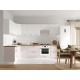 Аурелио Кухонный гарнитур угловой 300х180 см Скрытые «Дорадо», белый/айриш