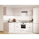 Аурелио Кухонный гарнитур угловой 240х140 см Скрытые «Дорадо», белый/айриш