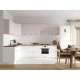Аурелио Кухонный гарнитур угловой 300х180 см Скрытые «Дорадо», белый/айриш