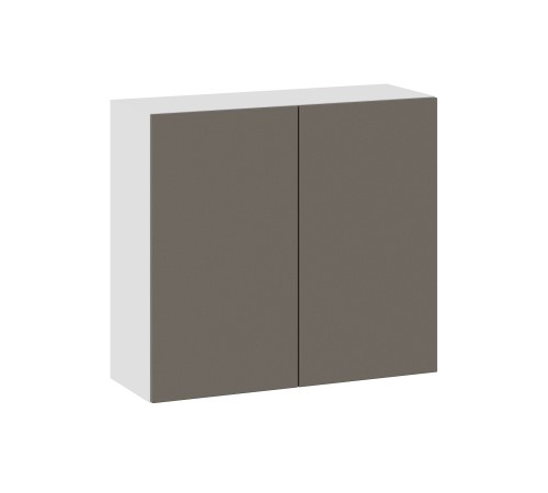 Аурелио Кухонный гарнитур угловой 300х180 см Скрытые «Дорадо», белый/айриш