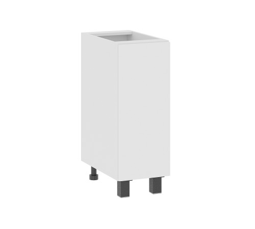 Аурелио Кухонный гарнитур угловой 180х150 см Скрытые «Дорадо», белый/айриш