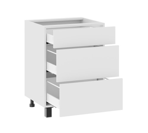 Аурелио Кухонный гарнитур угловой 320х220 см Скрытые «Дорадо», белый/айриш