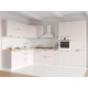 Аурелио Кухонный гарнитур угловой 320х220 см Скрытые «Дорадо», белый/айриш