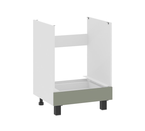 Аурелио Кухонный гарнитур прямой 300 см Скрытые «Дорадо», белый/айриш