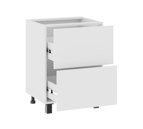 Аурелио Кухонный гарнитур угловой 320х220 см Скрытые «Дорадо», белый/айриш