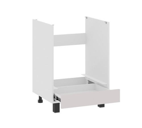 Аурелио Кухонный гарнитур прямой 300 см Скрытые «Дорадо», белый/айриш