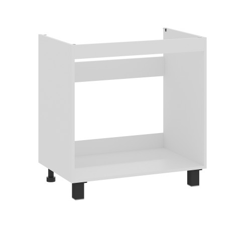 Аурелио Кухонный гарнитур угловой 300х180 см Скрытые «Дорадо», белый/айриш