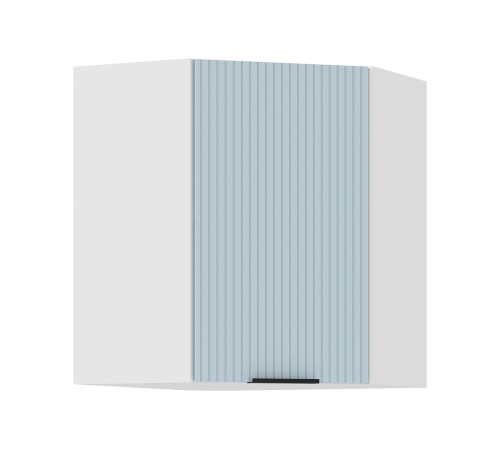 Муссон Кухонный гарнитур угловой 320х220 см, белый/гавань