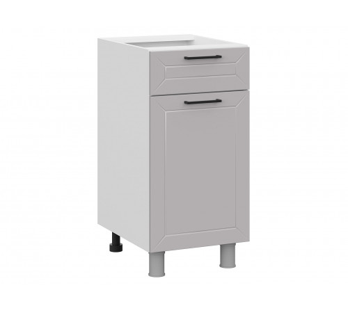 Вектор Стол 1 дв 1 ящ 40х82,4 см, белый/нео