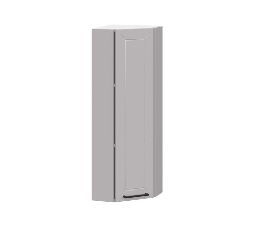 Вектор Шкаф торцевой 1 дв 30х91,2 см, белый/нео