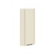 Вектор Шкаф торцевой 1 дв 30х91,2 см, белый/магнолия