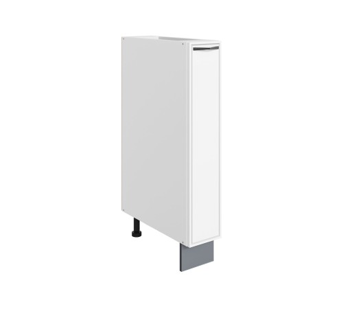 Монако Стол 1 дв 15х82 см, белый/милк матовый