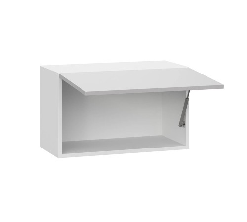 Модерн Шкаф антресольный 1 дв 60х36 см, белый/бланж