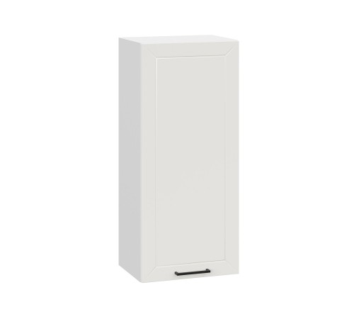 Вектор Шкаф 1 дв 30х91,2 см, белый/базальт