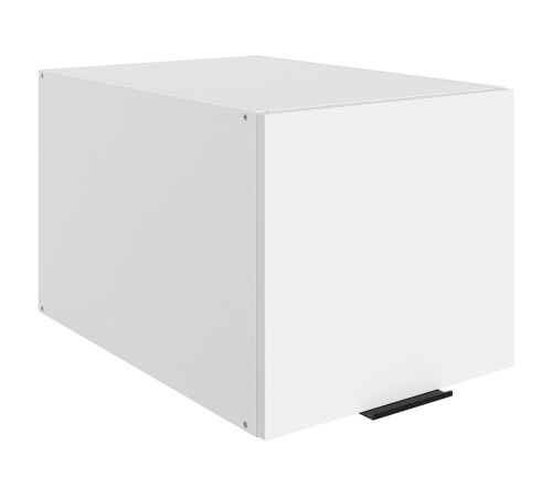 Стоун Шкаф навесной антресольный глубокий 1 дв 40х36х56,6 см, белый/джелато софттач