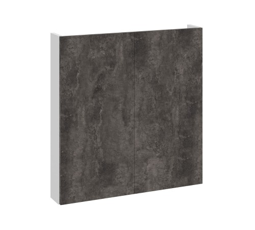 Модус Стол под стиральную машину 2 дв 70х82,4 см, белый/цемент темный