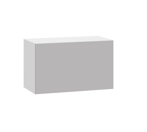 Модерн Шкаф антресольный 1 дв 60х36 см, белый/нео