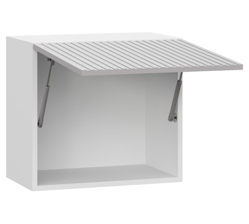 Стайл Навесной шкаф антресольный 1 дв 50х45,6 см, белый/нео
