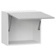 Стайл Навесной шкаф антресольный 1 дв 50х45,6 см, белый/нео
