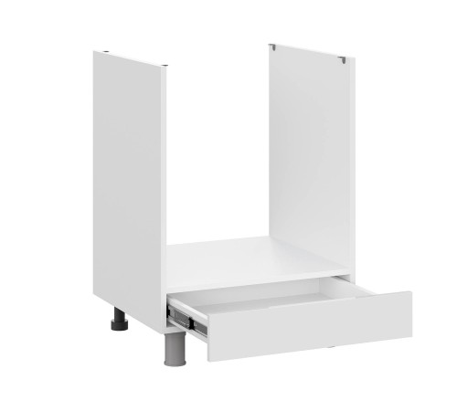 Модерн Стол под духовку 60х82,4 см, белый/бланж