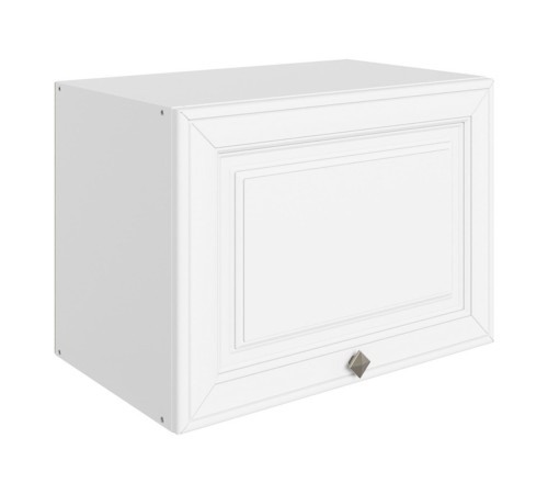 Мишель Шкаф навесной антресольный 1 дв 50х36 см, белый/белый