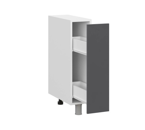 Модерн Бутылочница 20х82,4 см, белый/графит