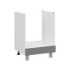 Модерн Стол под духовку 60х82,4 см, белый/грей