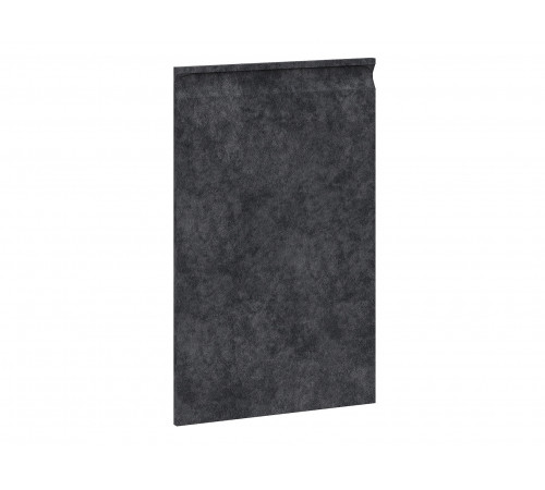 Вельвет Фасад для посудомоечной машины 45х71,6 см 00-00106543, бетон графит