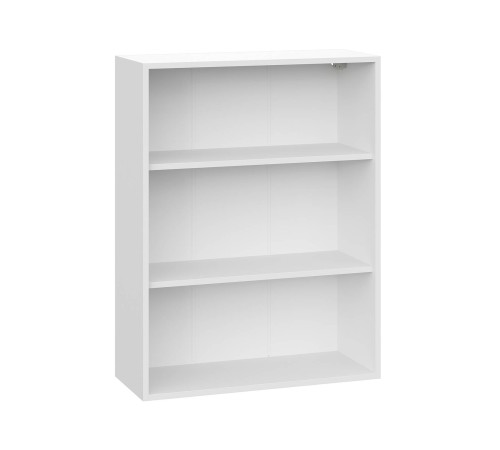 Стрэйт Шкаф 2 дв 70х91,2 см, белый/белый глянец