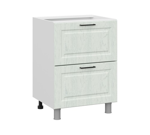 Грейвуд Стол 2 ящ 60х82,4 см, белый/арктик