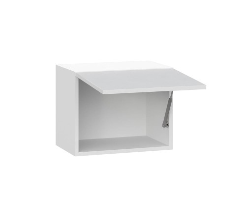 Модерн Шкаф антресольный 1 дв 45х36 см, белый/нео