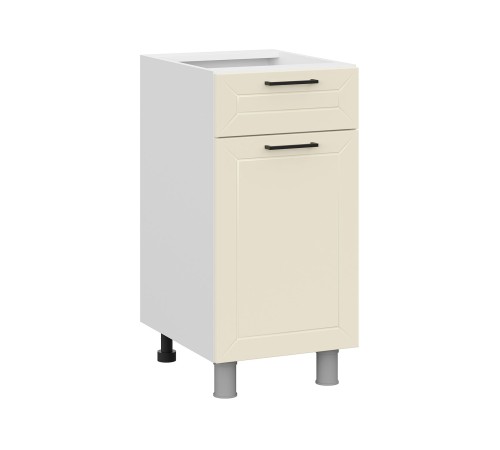 Вектор Стол 1 дв 1 ящ 40х82,4 см, белый/магнолия