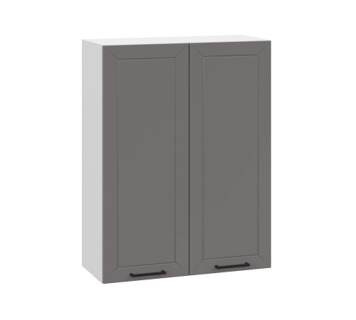 Вектор Шкаф 1 дв 30х91,2 см, белый/базальт