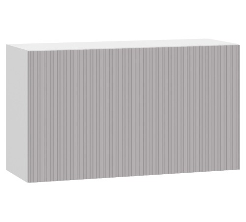 Стайл Навесной шкаф антресольный 1 дв 80х45,6 см, белый/нео