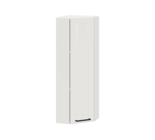 Вектор Шкаф торцевой 1 дв 30х91,2 см, белый/бланж