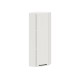 Вектор Шкаф торцевой 1 дв 30х91,2 см, белый/бланж
