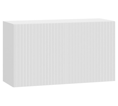 Стайл Навесной шкаф антресольный 1 дв 80х45,6 см, белый/бланж