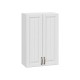 Прованс Шкаф 1 дв 30х91,2 см, белый/белый текстурный