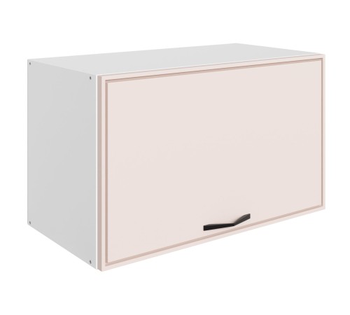 Монако Шкаф навесной антресольный 1 дв 60х36 см, белый/айвори матовый