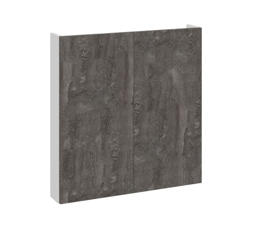 Модус Стол под стиральную машину 2 дв 70х82,4 см, белый/камень темный