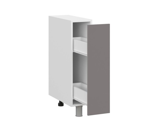 Модерн Бутылочница 20х82,4 см, белый/грей