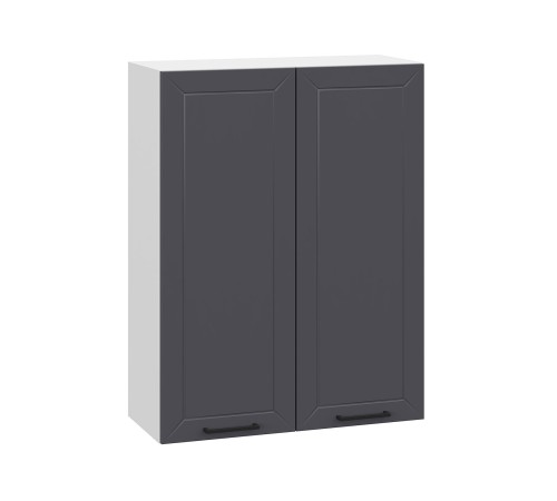 Вектор Шкаф 1 дв 30х91,2 см, белый/базальт
