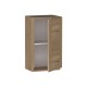 Сити Шкаф 1 дверь 40 см, дуб галифакс