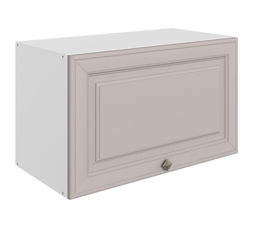 Мишель Шкаф навесной антресольный 1 дв 60х36 см, белый/кофейный