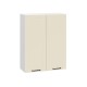 Вектор Шкаф 1 дв 30х91,2 см, белый/базальт