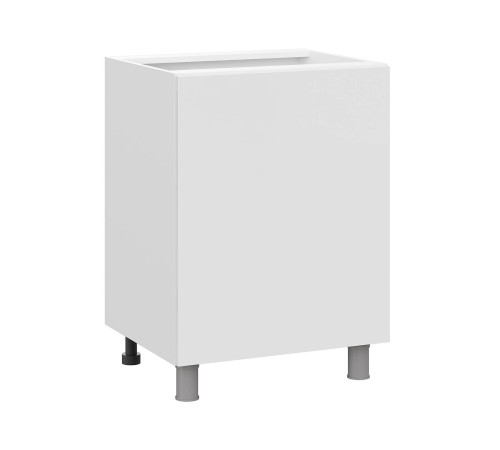 Модерн Стол 1 дв 60х82,4 см, белый/бланж