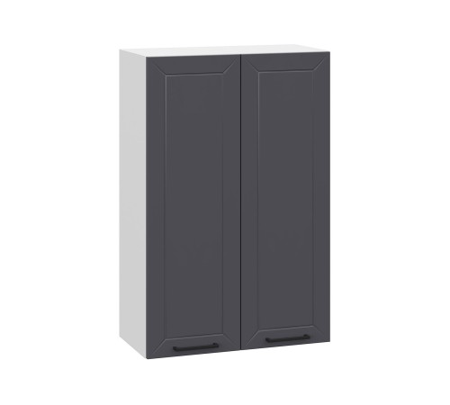 Вектор Шкаф 1 дв 30х91,2 см, белый/базальт